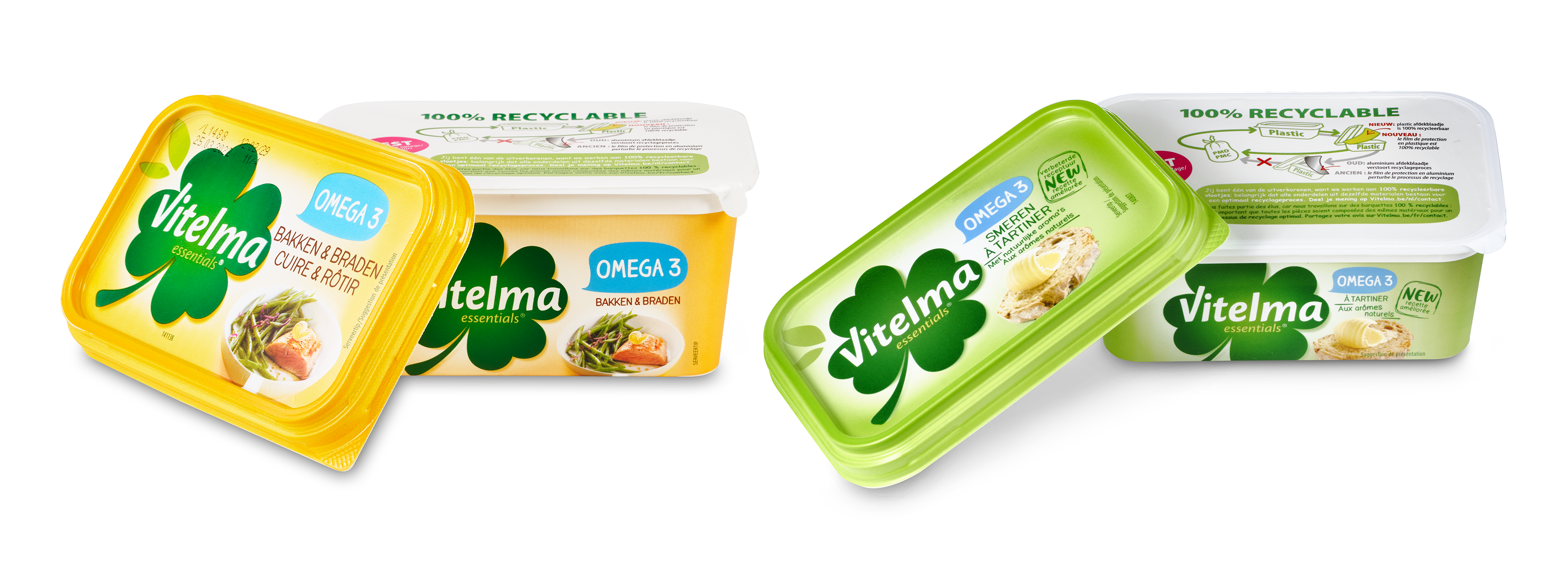 Vitelma SealPPeel Vandemoortele green and yellow packaging image
