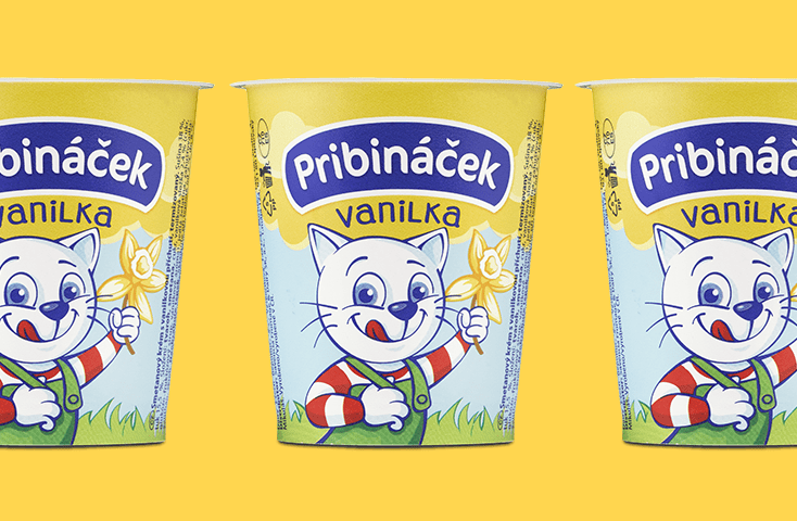 Pribinacek food products in standard IML