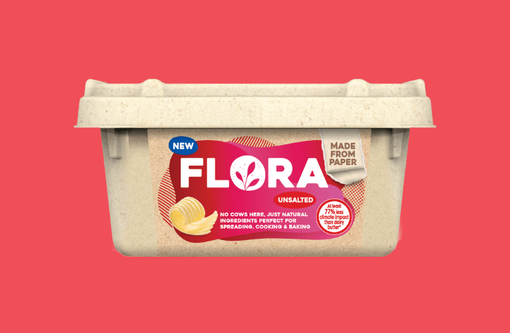 MFL packaging Flora by Upfield